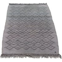 TOM TAILOR HOME Badematte "Vintage Wash", fußbodenheizungsgeeignet, Badteppich, Uni Farben, Rauten Muster, mit Fransen, reine Baumwolle TOM TAILOR HOME Badematte "Vintage Wash", fußbodenheizungsgeeignet, Badteppich, Uni Farben, Rauten Muster, mit Fransen, reine Baumwolle von Tom Tailor Home