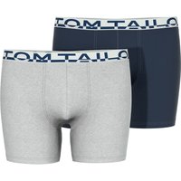 TOM TAILOR Boxershorts "Kentucky", (2er-Pack), mit Logobund von Tom Tailor