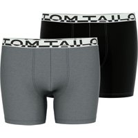 TOM TAILOR Boxershorts "Kentucky", (2er-Pack), mit Logobund von Tom Tailor