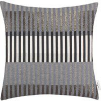 TOM TAILOR HOME Dekokissen "Glamour Stripe", mit metallischen Effektgarnen, Kissenhülle ohne Füllung, 1 Stück von Tom Tailor Home