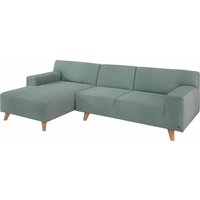 TOM TAILOR HOME Ecksofa "NORDIC PURE", mit Recamiere, im Retrolook, Füße Buche natur von Tom Tailor Home