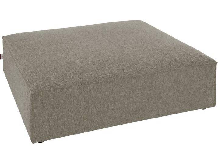 TOM TAILOR HOME Hocker BIG CUBE, beige, nature TSE 21 von Tom-Tailor