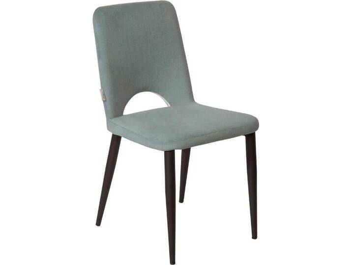 TOM TAILOR HOME Polsterstuhl T-VELVET CHAIR (Set, 2 St), grau, celadon STC 3 von Tom-Tailor