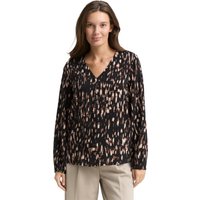 TOM TAILOR Langarmbluse mit All-Over Print von Tom Tailor