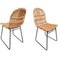 TOM TAILOR HOME Rattanstuhl "T-RATTAN CHAIR", (Set), 2 St. von Tom Tailor Home