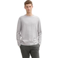 TOM TAILOR Rundhalspullover mit Logostickerei TOM TAILOR Rundhalspullover mit Logostickerei von Tom Tailor