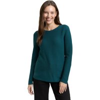 TOM TAILOR Rundhalspullover aus Rippstrick von Tom Tailor