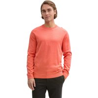 TOM TAILOR Rundhalspullover mit Logostickerei TOM TAILOR Rundhalspullover mit Logostickerei von Tom Tailor