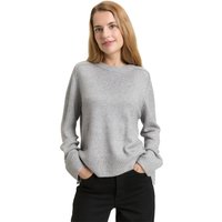 TOM TAILOR Rundhalspullover mit Rippbündchen TOM TAILOR Rundhalspullover mit Rippbündchen von Tom Tailor
