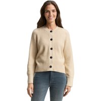 TOM TAILOR Strickjacke mit Rippbündchen von Tom Tailor