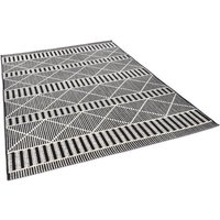 TOM TAILOR HOME Teppich "Funky Outdoor Geometric", rechteckig, 5 mm Höhe, Flachgewebe, modernes Rauten Design, Outdoor geeignet, Wohnzimmer von Tom Tailor Home