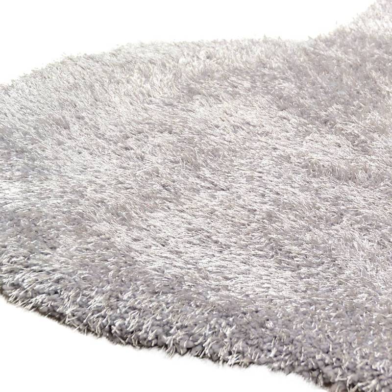 home24 Teppich Soft Heart 100 x 100cm Grau von home24