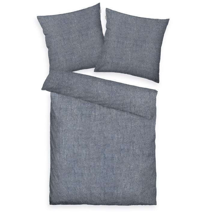 Tom Tailor Bettwäsche Melange Tom Tailor ca. 155x220cm in ca.80x80/155x220 cm soft Navy Tom Tailor Bettwäsche Melange Tom Tailor ca. 155x220cm in ca.80x80/155x220 cm soft Navy von Tom Tailor