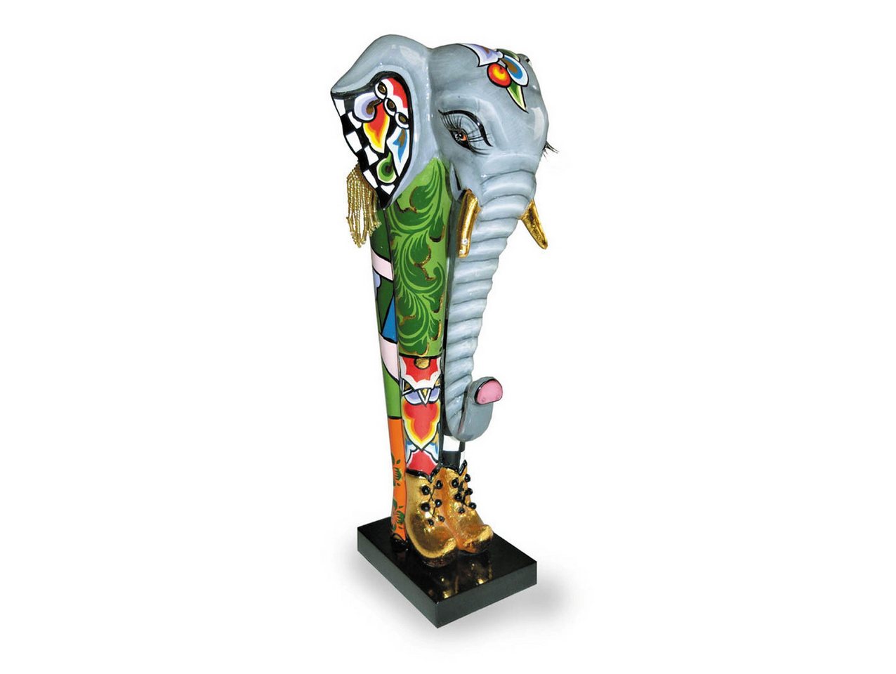 Tom`s Drag Skulptur Elefant Constantin, S (1 St), Perfekt zu jedem Anlass, Geburtstag, Weihnachten. Sammelfigur von Tom`s Drag