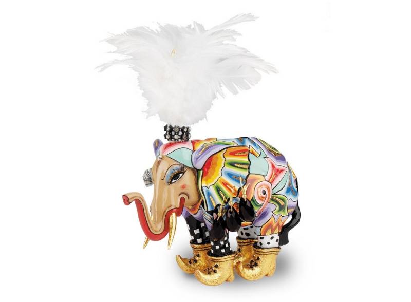 Tom`s Drag Tierfigur Elefant Tuffi, perfekt zu jedem Anlass, Geburtstag, Weihnachten. Sammelfigur von Tom`s Drag