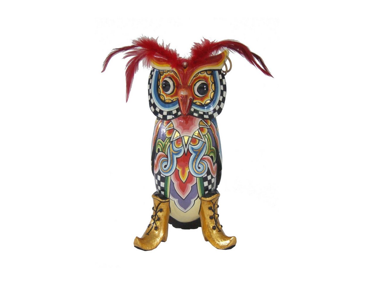 Tom`s Drag Tierfigur Eule Hugo (M), perfekt zu jedem Anlass, Geburtstag, Weihnachten. Sammelfigur von Tom`s Drag