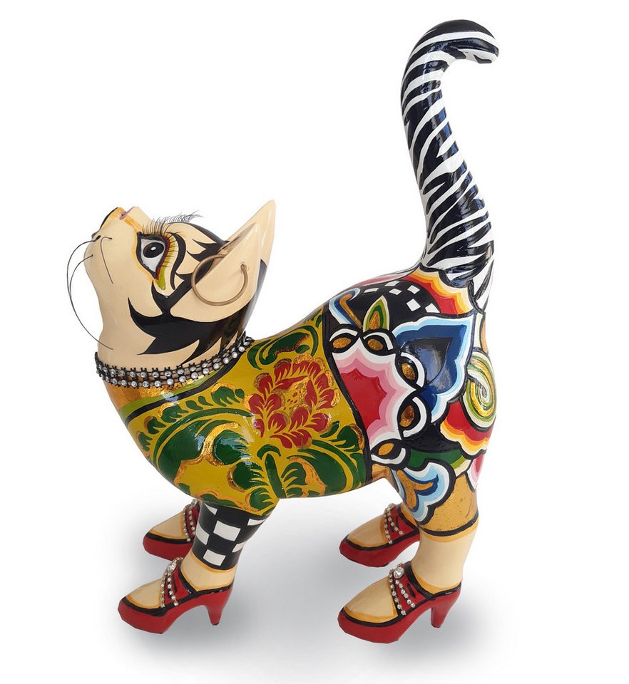 Tom`s Drag Tierfigur Katze Kitty (L), perfekt zu jedem Anlass, Geburtstag, Weihnachten. Sammelfigur von Tom`s Drag