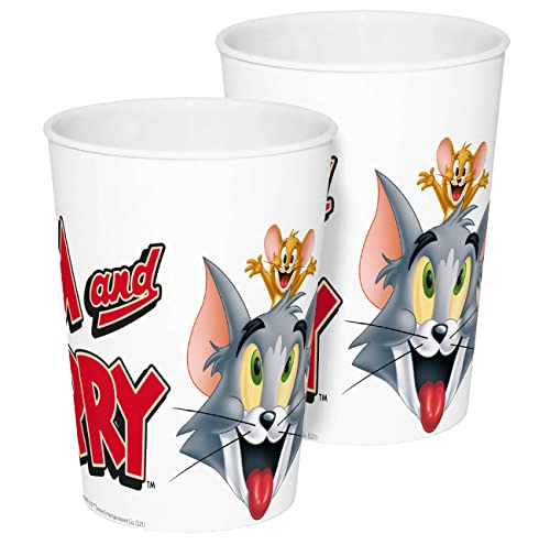 Trinkbecher Tom & Jerry 2er Set 330ml von Tom & Jerry