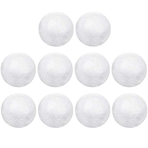 Tomaibaby 10 Stück Weiße Schaumkugeln Kunsthandwerk Liefert Styropor DIY Bastelkugeln 3 cm Dekoration Styroporkugeln Weihnachten Heimschule Projekte Tomaibaby 10 Stück Weiße Schaumkugeln Kunsthandwerk Liefert Styropor DIY Bastelkugeln 3 cm Dekoration Styroporkugeln Weihnachten Heimschule Projekte von Tomaibaby