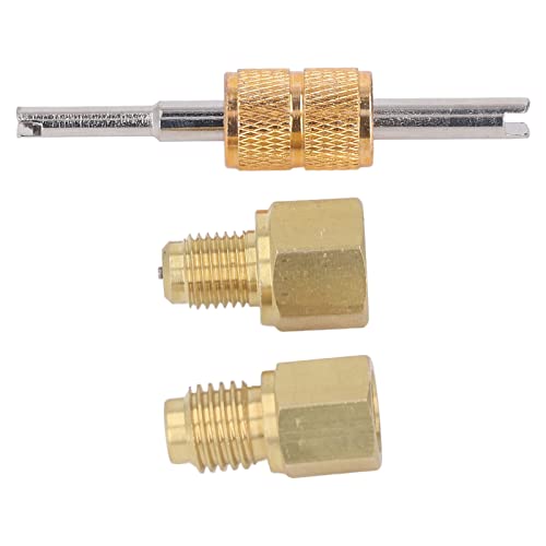 1/2 ACME auf 1/4 SAE Adapter, Sichere Professionelle Ersatz-Kupfer-Kältemitteltank-Adapteranschlüsse für die Fabrik für Handwerker von Tomantery