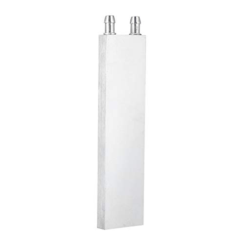 Tomantery Kühlsystem Flüssigkeit, Kühlflüssigkeit Kühler Wasserkühler Kühlkörper Aluminiumlegierungen Kühlkörper für Zuhause Wohnzimmer Schule Firma für Computer (40x200mm) von Tomantery