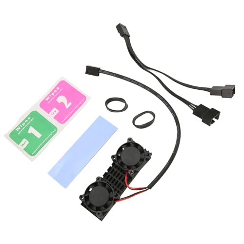 Tomantery M.2 SSD Heatkolben, 3Pin Power M.2 SSD Kühler Fuerte ABS von Aluminium Haltbares ABS Leicht zu Handeln Tomantery M.2 SSD Heatkolben, 3Pin Power M.2 SSD Kühler Fuerte ABS von Aluminium Haltbares ABS Leicht zu Handeln von Tomantery