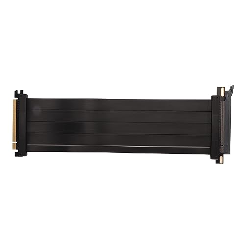 Tomantery PCIE 4.0 X16 Extender, 26 GB/s PCIE 4.0 X16 Renovable Slim Slim Speed Goldkontakt für den Rahmen von Tomantery