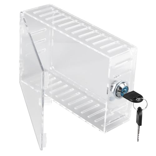 Tomantery Universal Thermostat Lock Box, Transparentes Thermostat -Schlossbox Colorfast Stabil für Zuhause Tomantery Universal Thermostat Lock Box, Transparentes Thermostat -Schlossbox Colorfast Stabil für Zuhause von Tomantery