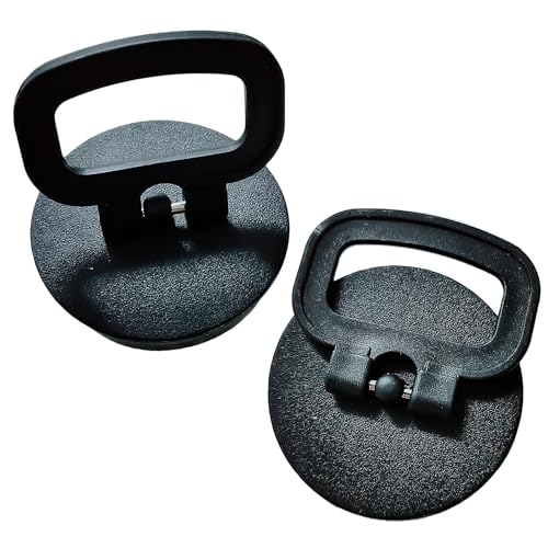 2er-Pack Tomario 44mm Abflussstopfen mit Handgriff, Spüle Abfluss Stöpsel Gummi Stöpsel Waschbeckenstöpsel für Spüle für Küche Bad Waschbecken Abfluss Stopper(Größe zwischen 42.5 bis 45mm) von Tomario