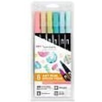 Tombow Brush-Pens Mehrfarbig 0.8 + 3.3 mm von Tombow