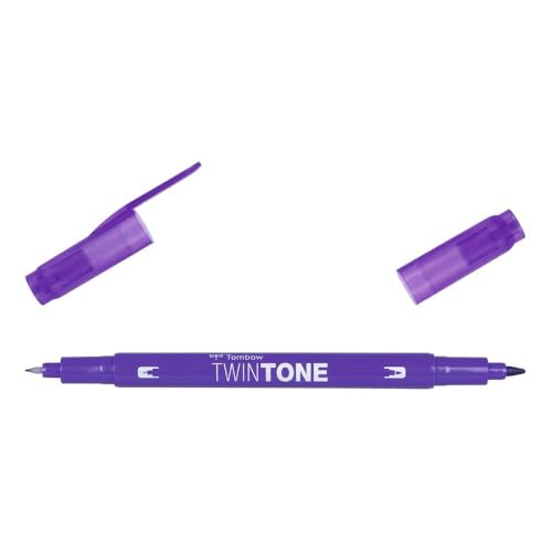 TWINTONE-82 Filzstift mit doppelter Spitze, Farbe Grape von Tombow