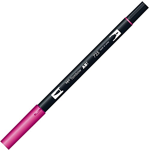 Tombow ABT Dual Brush Pens – Rhodamine Red 725 (6 Stück) von Tombow
