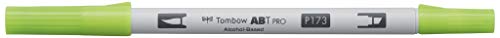 Tombow ABTP-173 Alkoholbasierter Marker ABT PRO zwei Spitzen willow green von Tombow