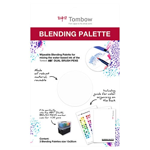 Tombow BLENDING-PAL-L-3P Farbmischpalette von Tombow