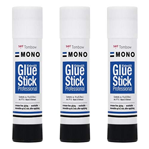 Tombow Set 3 Klebestifte 10 g wiederverwendbar 2 Minuten transparent Tombow Set 3 Klebestifte 10 g wiederverwendbar 2 Minuten transparent von Tombow
