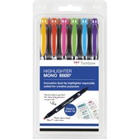 Tombow MONO edge Textmarker Mehrfarbig von Tombow
