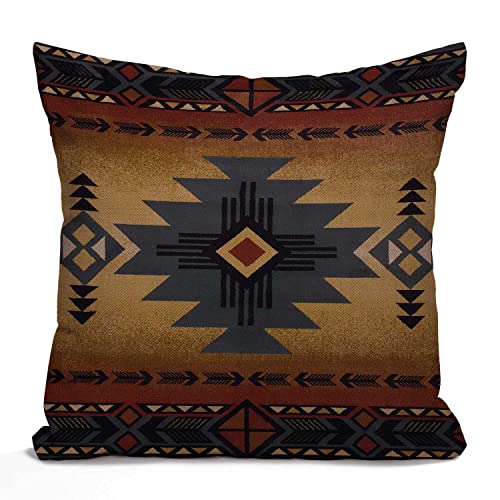 Tomda Kissenbezug, geometrisches ethnisches Muster, orientalisch, dekorativer Kissenbezug, Heimdekoration, quadratisch, 45 x 45 cm Tomda Kissenbezug, geometrisches ethnisches Muster, orientalisch, dekorativer Kissenbezug, Heimdekoration, quadratisch, 45 x 45 cm von Tomda