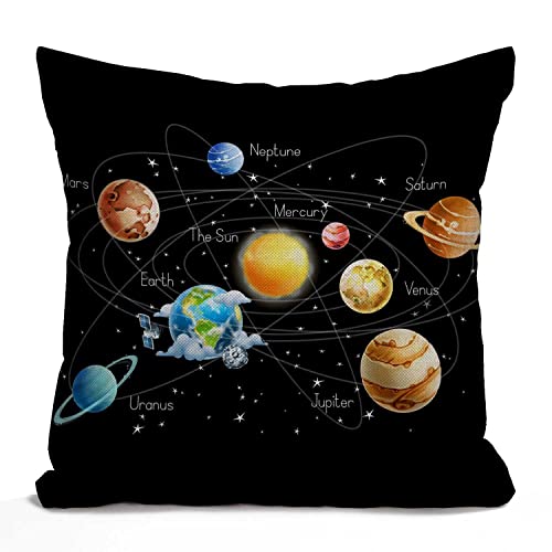 Tomda Sonnensystem Planeten Sterne und Milchstraße Galaxie Weltraum Baumwolle Leinen Kissenbezug Wurfkissenbezug Home Office Dekorativ für Sofa Wohnzimmer Quadratisch 45 x 45 cm 18 x 18 Zoll Tomda Sonnensystem Planeten Sterne und Milchstraße Galaxie Weltraum Baumwolle Leinen Kissenbezug Wurfkissenbezug Home Office Dekorativ für Sofa Wohnzimmer Quadratisch 45 x 45 cm 18 x 18 Zoll von Tomda
