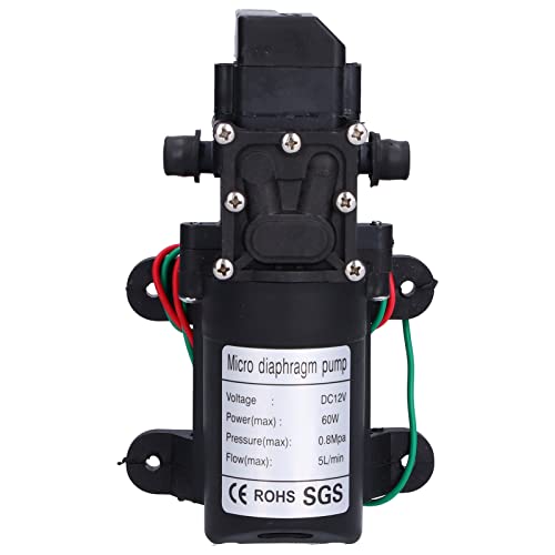 12v Water Pressure Pump, 60w Self Priming Booster Sprayer Pump Water Pressure Diaphragm for Garden Irrigation Swimming Pools 12v Water Pressure Pump, 60w Self Priming Booster Sprayer Pump Water Pressure Diaphragm for Garden Irrigation Swimming Pools von Tomedny