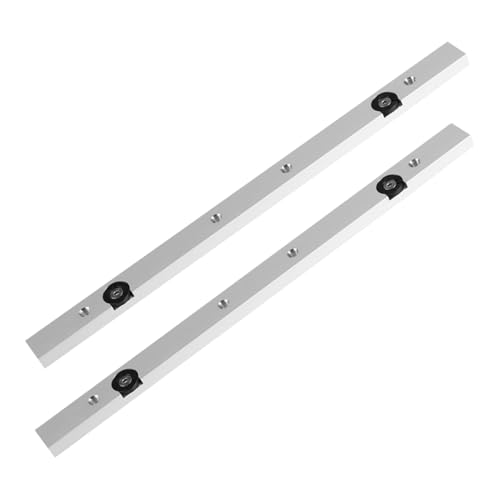 2 -Pack -Gehrungstange, Slider Tischsägen -Stange Aluminiumlegierung Sägeerbalken Slider -Gehrung Stange für Holzbearbeitungswerkzeug (300) von Tomedny