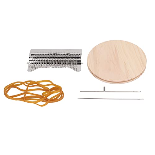 28 Stifte Verdammungs Webstuhl, kleines Webenwebwerk -Reparaturwerkzeug Holzwebebrahmen für Jeanssocken und Kleidung von Tomedny