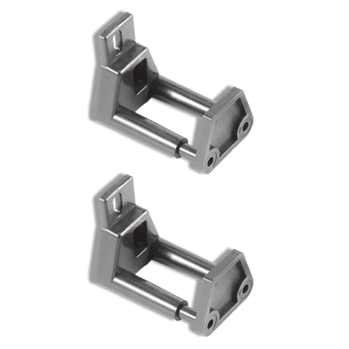 2PCS Sliding Barn Door Bottom Floor Guide, Wall Mounted Barn Door Bottom Bracket Closet Hardware with Screws Flat on Floor von Tomedny