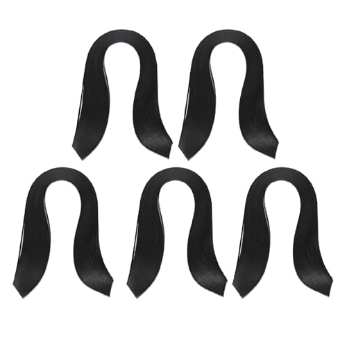 600 Quilling Papierstreifen, DIY Quilling Paper 3mm Single Color Quilling Strips Handhandwerk Dekoration für Kunst DIY Handhandwerk (Schwarz) von Tomedny