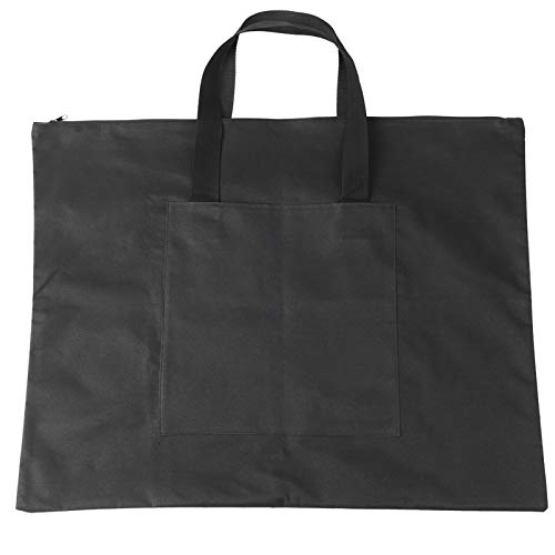 Art Portfolio Bag, A2 Drawing Board Storage Bag Oxford Canvas Portfolio Tote Large Document Handbag for Poster, Sketching, Painting von Tomedny