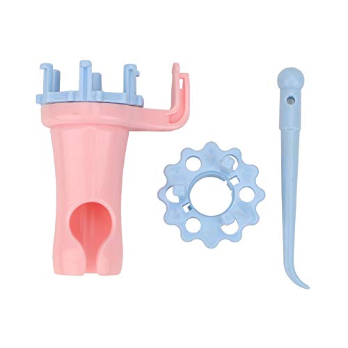 DIY -Webwerkzeug, Strickseilhaken -Strickmaschine Kunststoffwebwerkzeug Sets Garnwolle Seilhaken für Sockenhutschalel von Tomedny