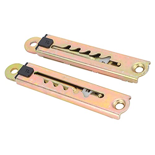 Hardware für die Einstellung von Liege Zahnrad, 2 PCs Möbel einstellbarer Winkelscharnier zum Klappern der Bettschrank -Lounge -Stühle (5-speed one-lever) von Tomedny