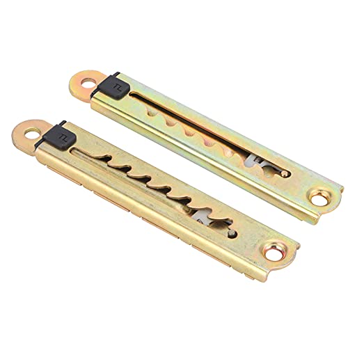 Hardware für die Einstellung von Liege Zahnrad, 2 PCs Möbel einstellbarer Winkelscharnier zum Klappern der Bettschrank -Lounge -Stühle (7-speed one-way pole) von Tomedny