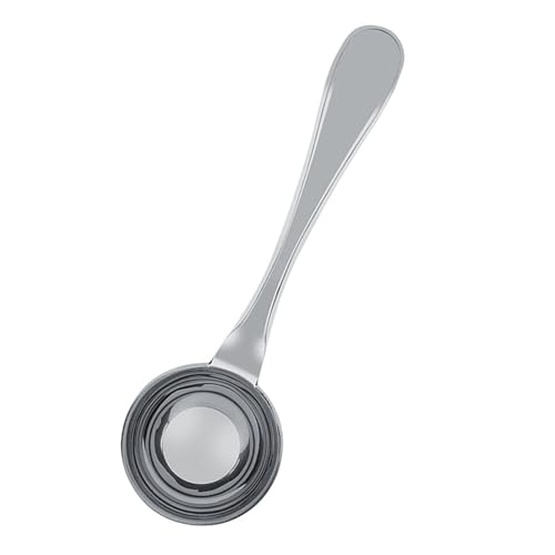 Kaffee kugeln, Edelstahl Kaffee löffel lang gehandelter Tee löffel Edelstahl Messlöffel für die Herstellung von verschiedenen Getränken (15ml) von Tomedny
