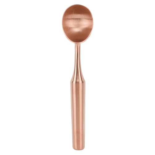Melonenballer, Edelstahl -Eiscreme Scoop extra kleiner Keksschaufel für graben Zellstoffabscheider Obstkeks (Roségold) von Tomedny