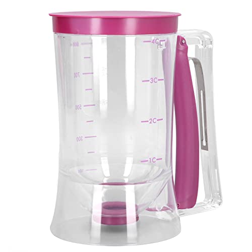 Pancake Batter Dispenser, Batter Dispenser with Squeeze Handle Pancake Pourer with Measuring Marks for Waffles Muffins Cupcakes von Tomedny